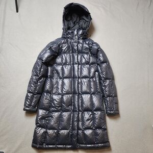 THE NORTH FACE shiny 600 down fill long puffer coat